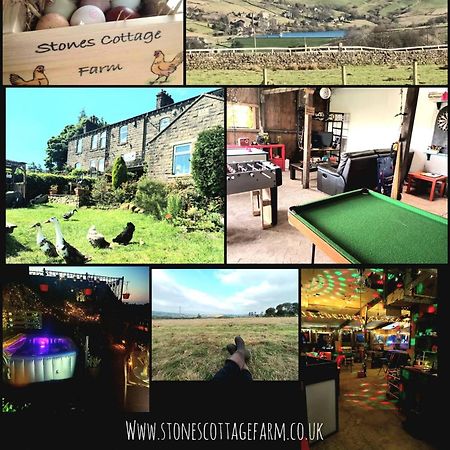 Stones Cottage Farm, Nr Haworth, Family Friendly, Work Friendly, Gaming Barn, Crafting, Free Wifi, Free Parking, Ev Point Oxenhope Ngoại thất bức ảnh