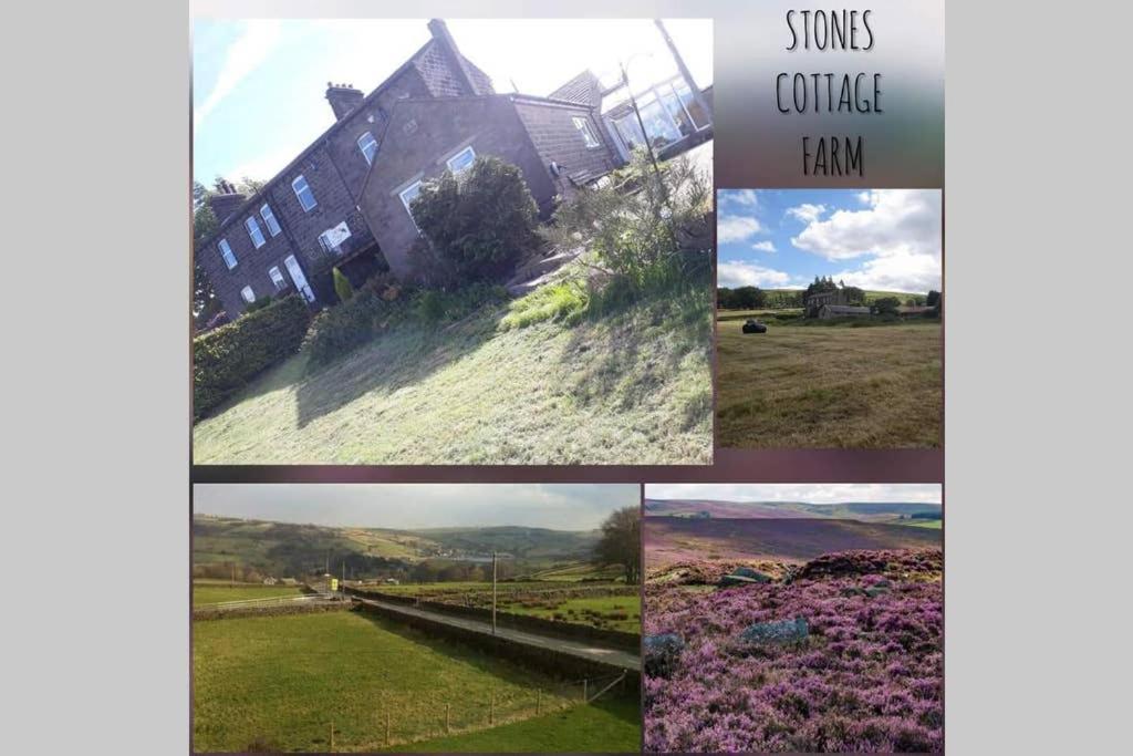 Stones Cottage Farm, Nr Haworth, Family Friendly, Work Friendly, Gaming Barn, Crafting, Free Wifi, Free Parking, Ev Point Oxenhope Ngoại thất bức ảnh