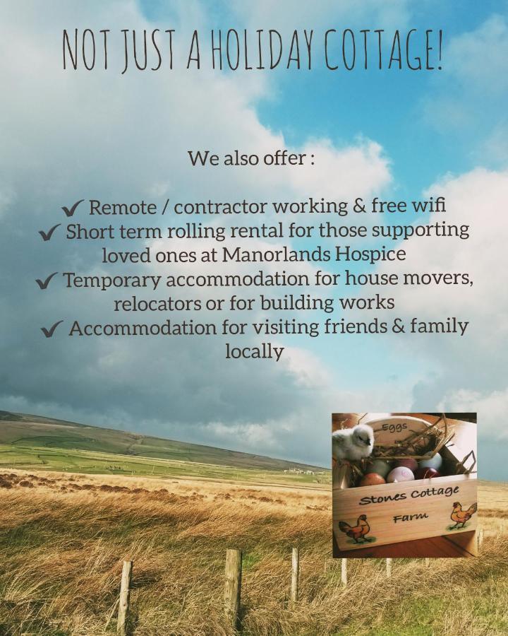 Stones Cottage Farm, Nr Haworth, Family Friendly, Work Friendly, Gaming Barn, Crafting, Free Wifi, Free Parking, Ev Point Oxenhope Ngoại thất bức ảnh